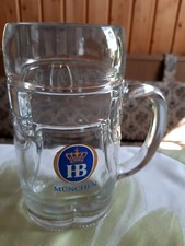 HB München Bierglas Lederhosen Design 0,5 l