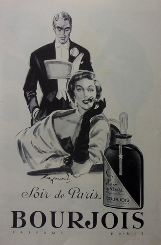 Werbung parfums bourjois soir - werbung,