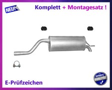 Endschalldämpfer Fiat Punto /