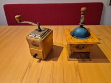 Zwei Kaffeemühlen - Schwarzwaldmühle und Dienes Mokka PeDe