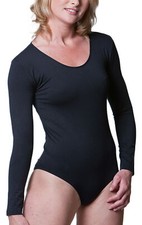 Damen body langarm shirt - st,