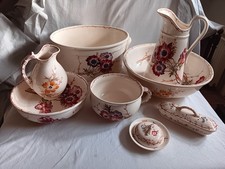 Villeroy & Boch umfangreiches Waschservice Rita Schüsseln Krüge Nachttopf Schale