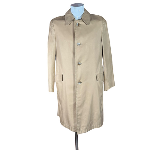 Vintage herren mantel beige - vintage,