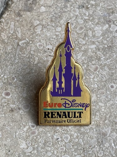 Pin euro disney - disney, renault