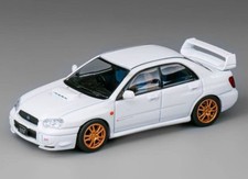 SUBARU Impreza WRX Sti - 8th Gen  - pearl white - Furuya 1:64