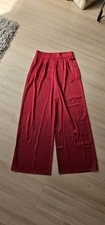 H&M Stretch  Marlene Hose Rot 36 -  38   Neu 