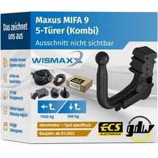 ANHÄNGERKUPPLUNG für Maxus