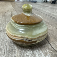 *** Dose mit Deckel– ONYX  – MARMORIERT – ***