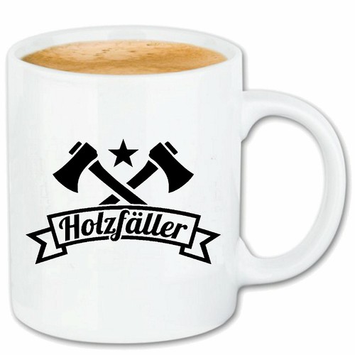 Kaffeetasse holzfäller - kaffeetasse,