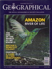 the geographical magazine-JUNE