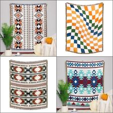 Tribal Ethnic Geometric Aztec Navajo Decke werfen Teppiche Couch Sofa Art Decor