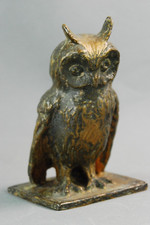 Bronze figur eule - figur,