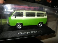 1:43 Ixo / Altaya VW T3 Bus creme/grün 1979 in VP