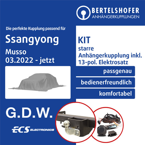 Für ssangyong musso - für, typ