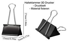 Halteklammer 3D Drucker - Anycubic Ender Creality Snapmaker - Druckbett - tuning