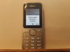 Handy Nokia C1-01  silber (Ohne Simlock)