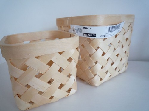 Ikea insvep korbset teilig - ikea, 2-teilig