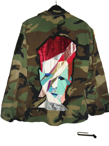 Upcycling vintage army - us,