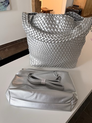 Neu damen handtasche silber - handtasche,