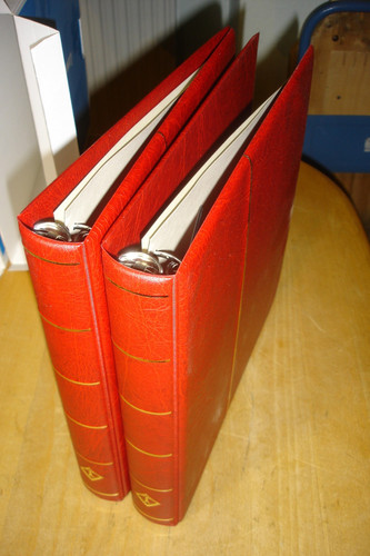 Leuchtturm ringbinder rot in - 2,