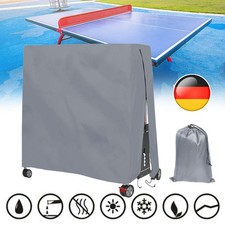 210D Tischtennisplatte Abdeckung Wasserdicht Schutzhülle Abdeckplane Wetterfest
