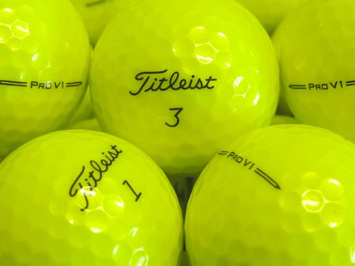 Gelbe titleist pro v1 - titleist,