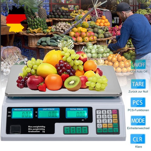 40kg elektronische preiswaage - elektronische,