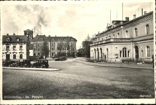 Crimmitschau postamt - crimmitschau,