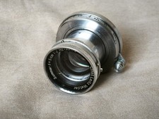 Leitz Leica Summar 5cm 50 f2 coated Ltm, small crack in front element