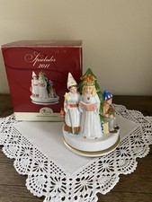 Hutschenreuther Porzellan Spieluhr 2011 Melodie“Fröhliche Weihnacht überall“OVP