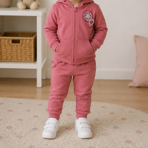 Mädchen set jogginganzug - mädchen, set,