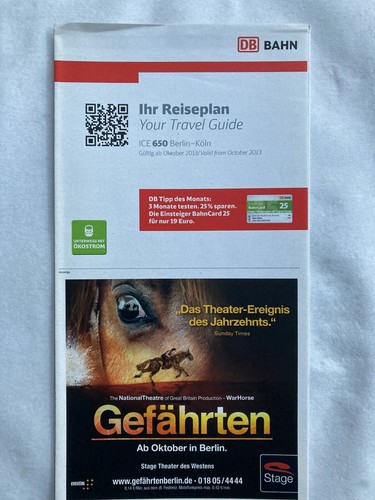 Ihr reiseplaner ice 650 berlin - ihr,