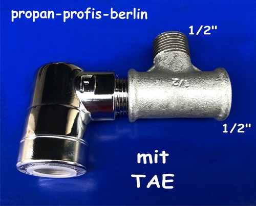 Gassteckdose doppelabzweig - gassteckdose,