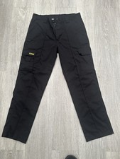 Site King Herren Cargo Combat Arbeitshose Bundweite 34" schwarz