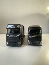 Herpa Scania Volvo SZM Trailer Schwarz 1/87