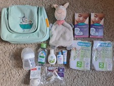 Baby Erstausstattung Starterset, Avent, Babywelt Esel Emil, Kulturtasche, Nuk...