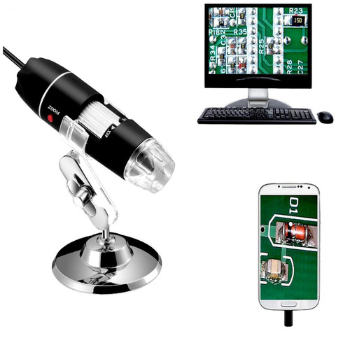 Endoskop 1000x mit - 40-1000x, led