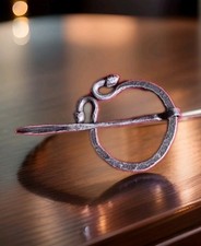 Wikinger  Omega Silber Fibel