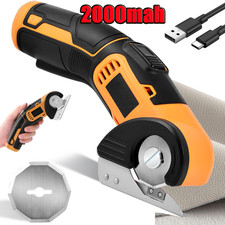 Kabellose Elektrische Schere Schneiderschere Stoff Leder Teppich Nähschneider