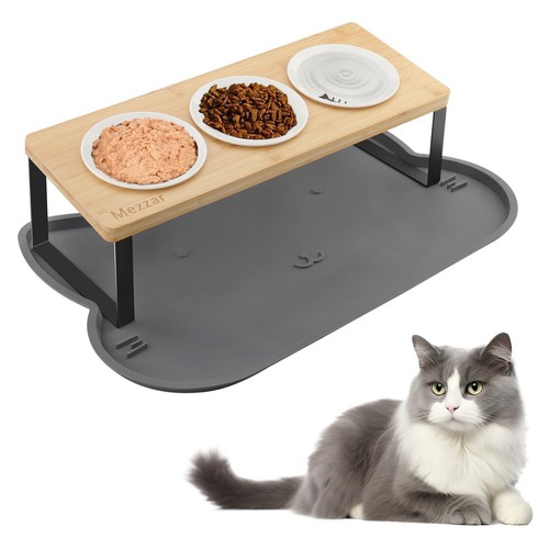 Katzennapf erhöht 3er set - erhöht, -3er