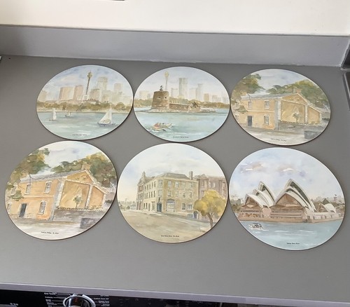 Runde tisch tischsets - 6,