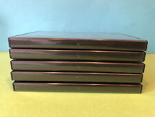 DVD Blu-ray Leerhüllen 5 Stück Jewel Case Schwarz