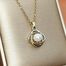 Halskette Anhänger Gold Farbe