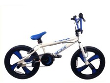 XN BMX Bike Jungen Unisex Freestyle 20" MAG Rad Kreisel Stunt Bike weiß XN-10-20