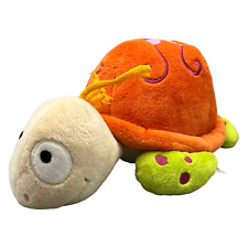 NICI Schildkröte Bunt Orange Grün Haare ca 25cm Meeresbewohner Plüsch