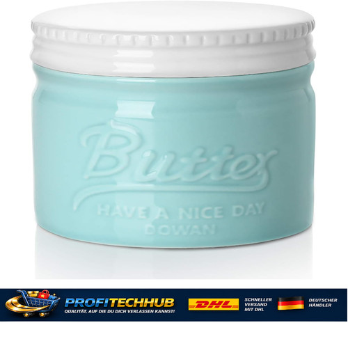 Butterdose keramik wasserstand - butterdose,