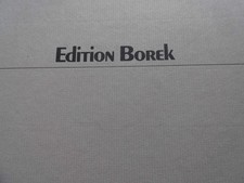 Briefmarken Graphik 1978 Edition Borek 100. Geburtstag .. Schröder + Beilage Bor