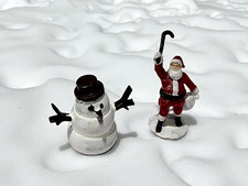 Nikolaus mit Schneemann