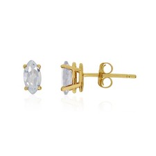 LXR 14k Gelbgold White Topaz