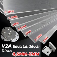 Edelstahlblech gebürstet
